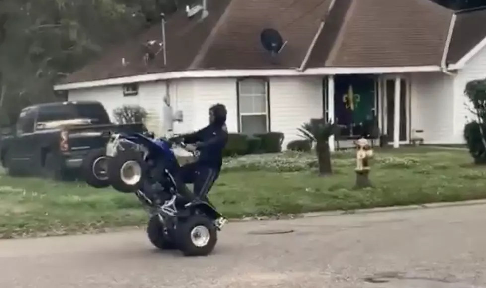 Louisiana Man Arrested After Speeding on ATV With Toddler