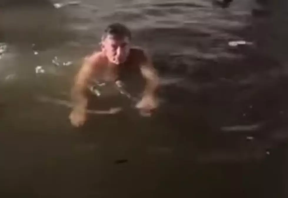 Man Swims in Own House as Water Rises in Naples, Florida [VIDEO]