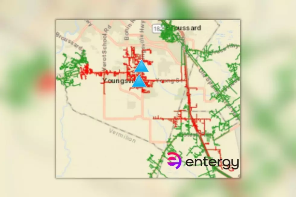 Entergy Reports Major Power Outage in Youngsville