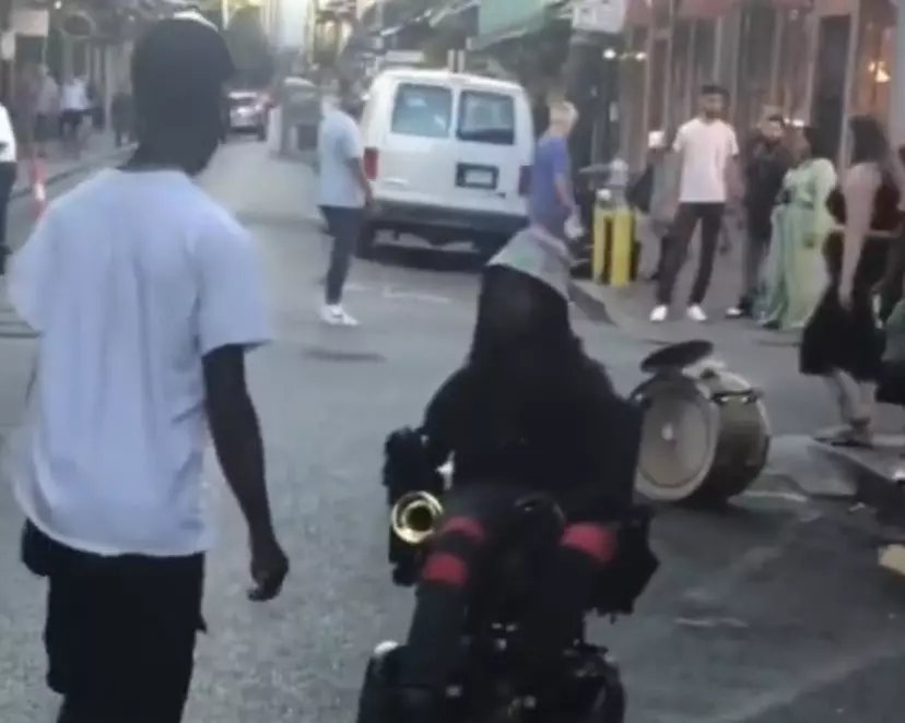 Wheelchair-Bound Trumpeter Gets Beaten with Belt on Bourbon Street in New  Orleans