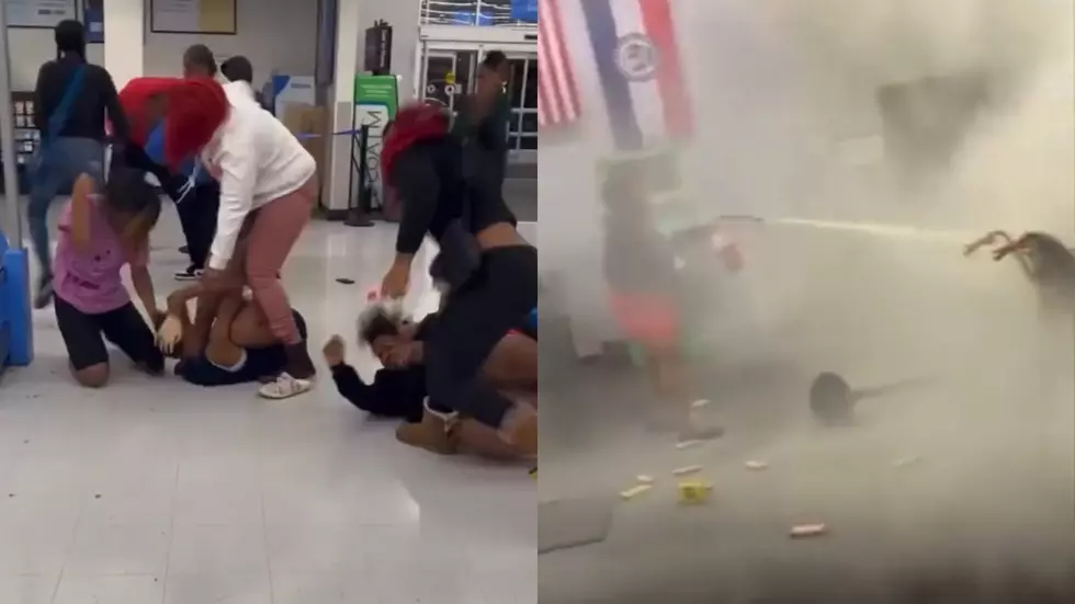 Violent Walmart Brawl Goes Viral as Fire Extinguisher Gets Turned into Weapon