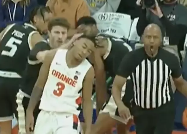 Two College Basketball Players Slapped Each Other on Court [WATCH]