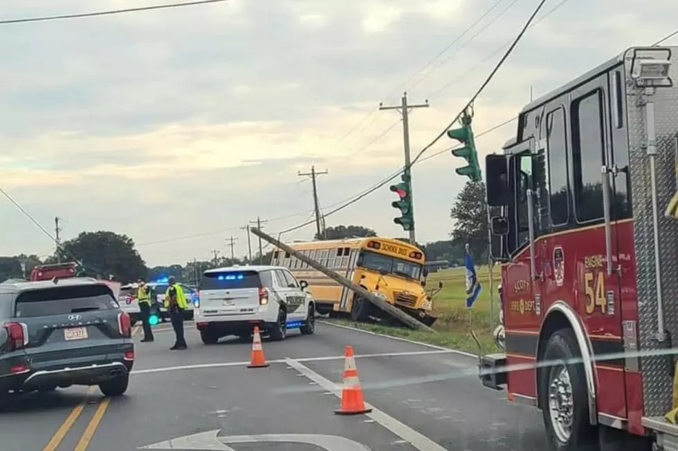 Scott Police on Scene of Crash Involving School Bus