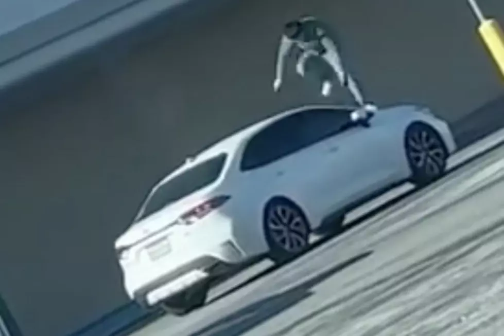 Swift Justice Prevails as Man Jumps on Top of Car Near Dallas, Tx. [WATCH]