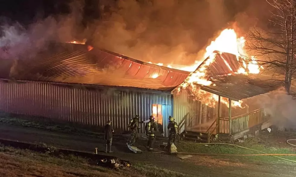 Photos Show Major Fire at Whiskey River Landing Bar in Henderson