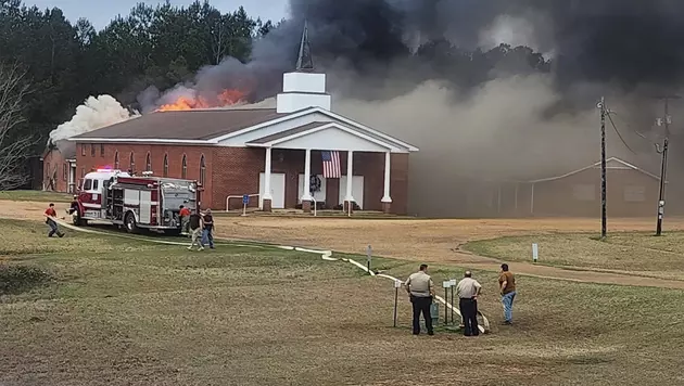 Major Fire Destroys Church in North Louisiana [PHOTOS]