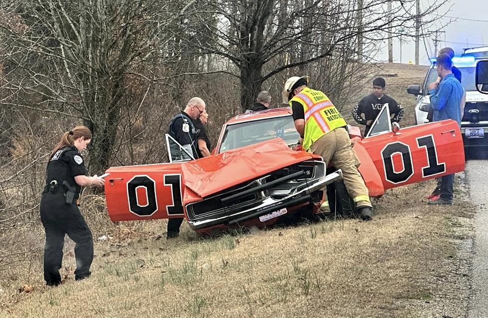 ‘The Dukes of Hazard’ Vehicle Involved in Single-Vehicle Crash