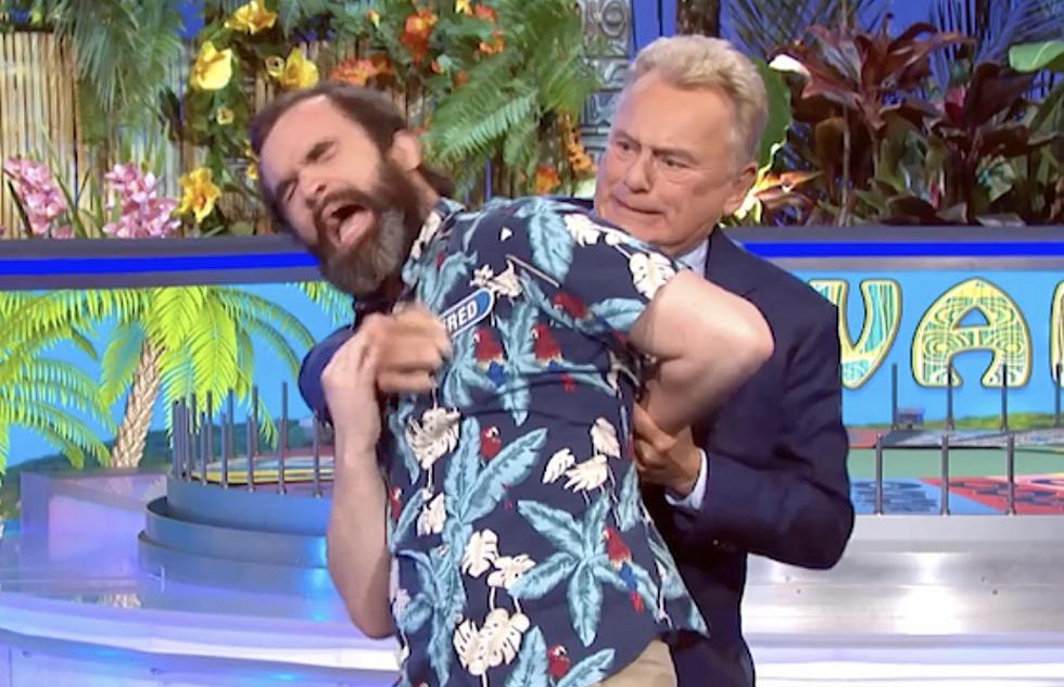 Pat Sajack Puts ‘Wheel of Fortune’ Contestant in Arm Lock [VIDEO]