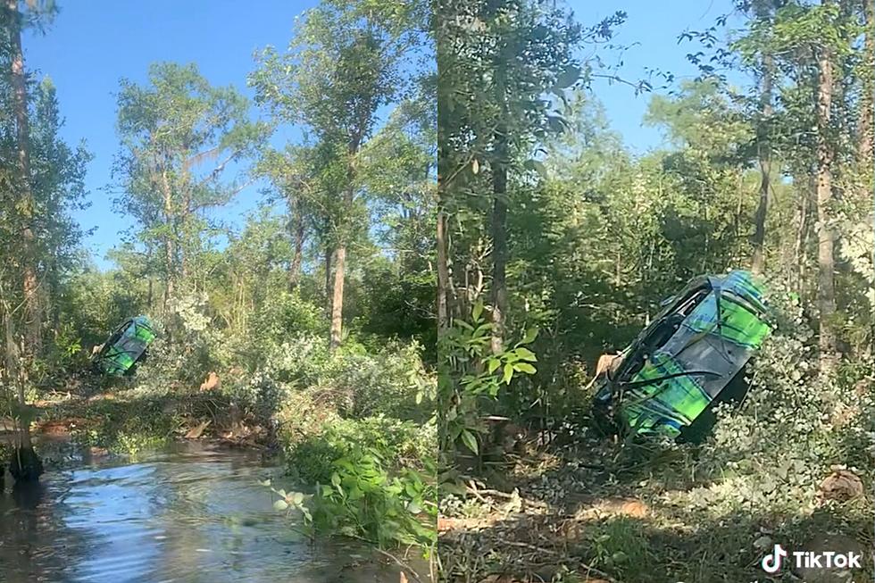 Video, Photos Show Million-Dollar Boat Crashed on Tickfaw River in Southeastern Louisiana