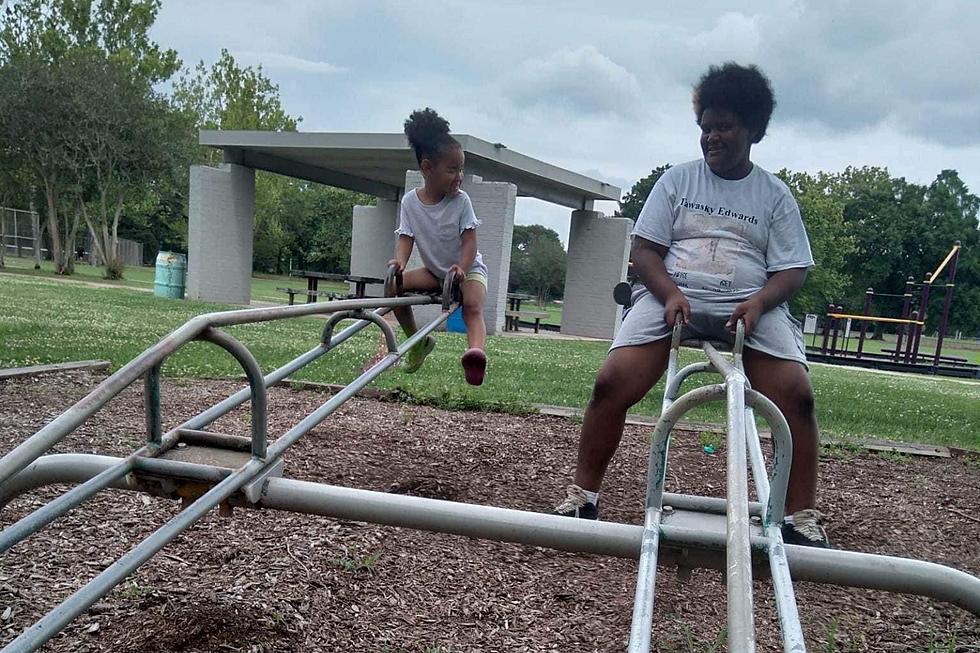Lafayette Father Can&#8217;t Explain Ghost-Like Image in Photo of His Kids at a Local Playground
