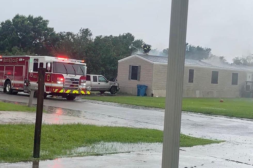 Youngsville Fire Dept. Responds to Fire After Lightning Strike