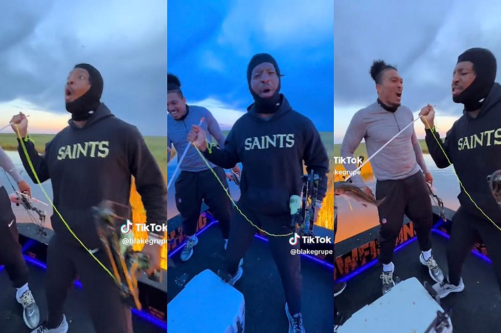 The Saints Went Bow Fishing and Jameis Winston Stole the Show