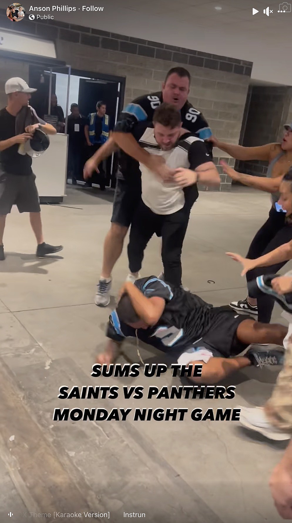 Monsoon interrupts Saints-Panthers, ruins life for fans 