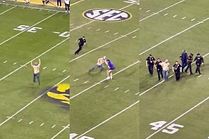 LSU Fan Storms Field: Watch Police Deliver Expert Double-Tackle...