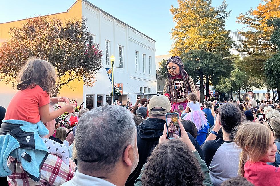 See Photos and Videos of Little Amal’s Historic Walk Through Downtown Lafayette