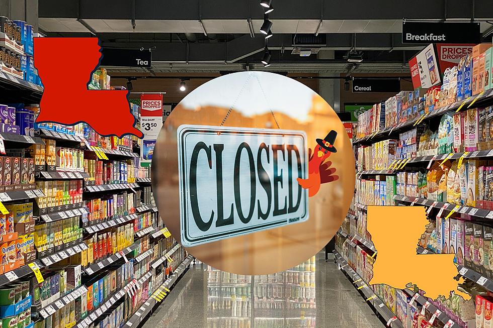 Major Retail Stores are Closed in Louisiana on Thanksgiving Day 