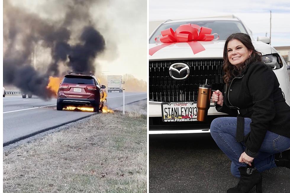 TikToker Rewarded With Brand-New Car from Stanley After Tumbler Survives Car Fire