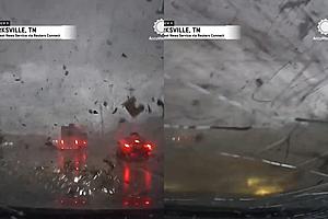 Insane Dash Cam Video Shows Moment Driver Gets Caught in EF3...