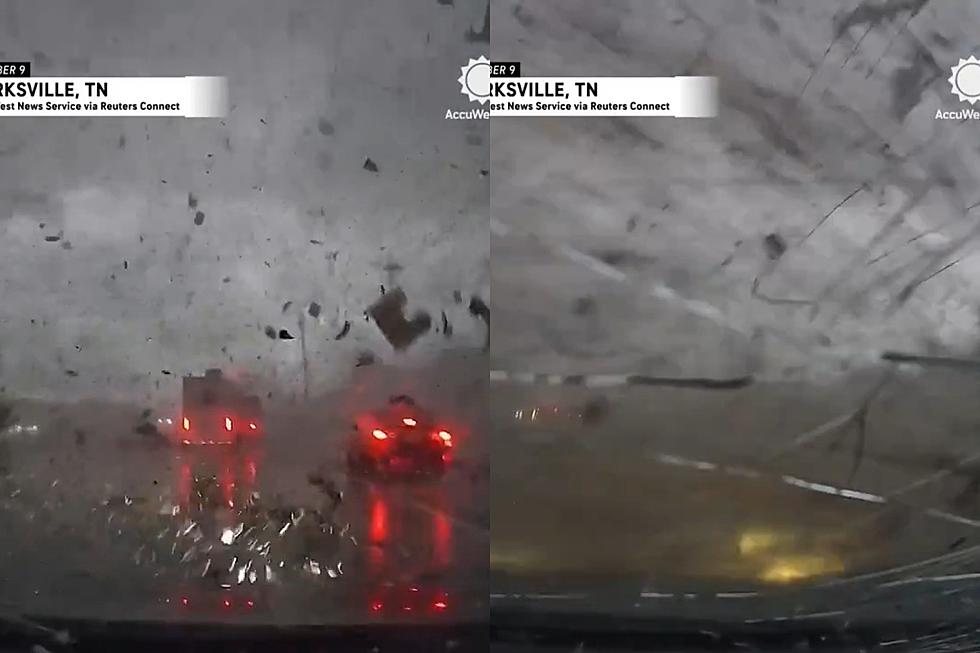 Insane Dash Cam Video Shows Moment Driver Gets Caught in Tornado