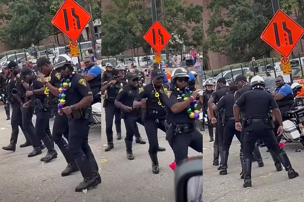Alabama Officers Borrow a Little Louisiana Flavor Performing Cupid’s “Flex” Line Dance