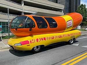 The Oscar Mayer Wienermobile Will Be Rolling Through Lafayette...