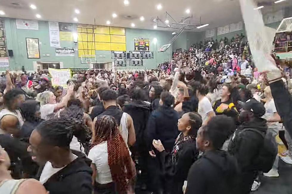 New Iberia Senior High Gymnasium Erupts After Victory Over Southside High