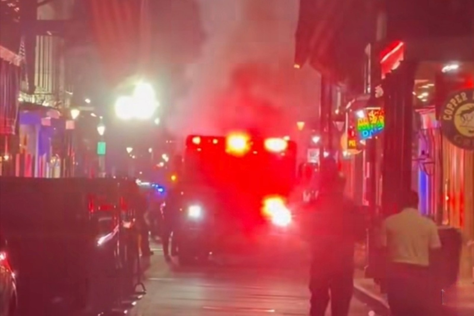 Smoke, Fire Reported After Transformer Blows Beneath Bourbon St.