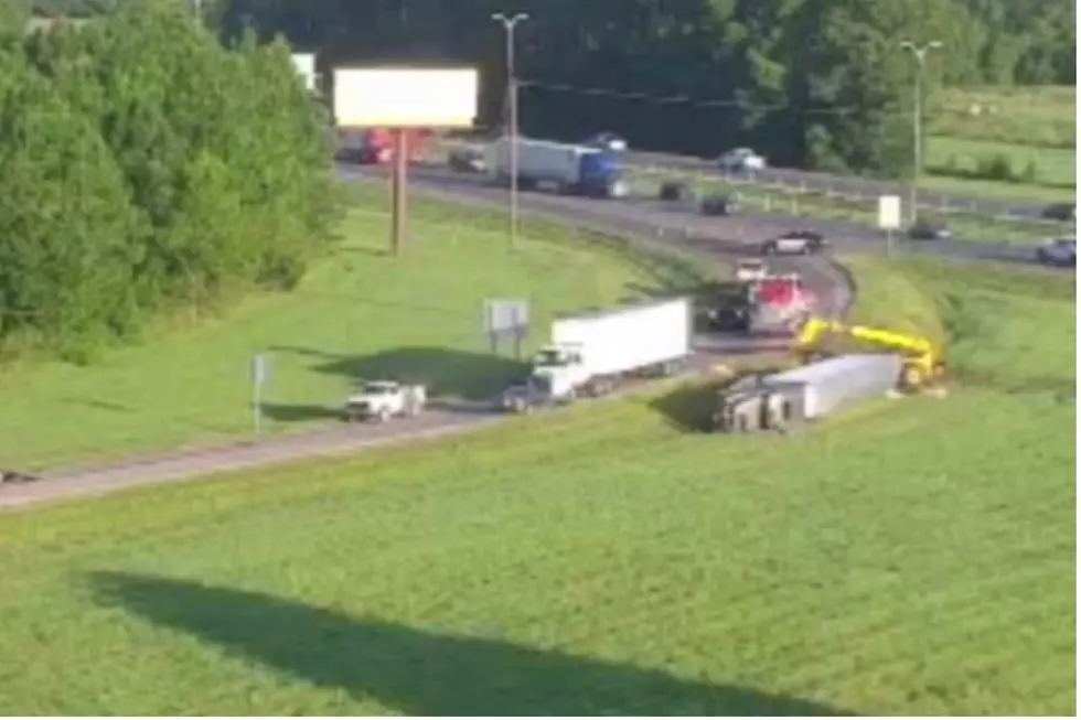 Overturned 18-Wheeler Closes Busy Lafayette Exit For Hours