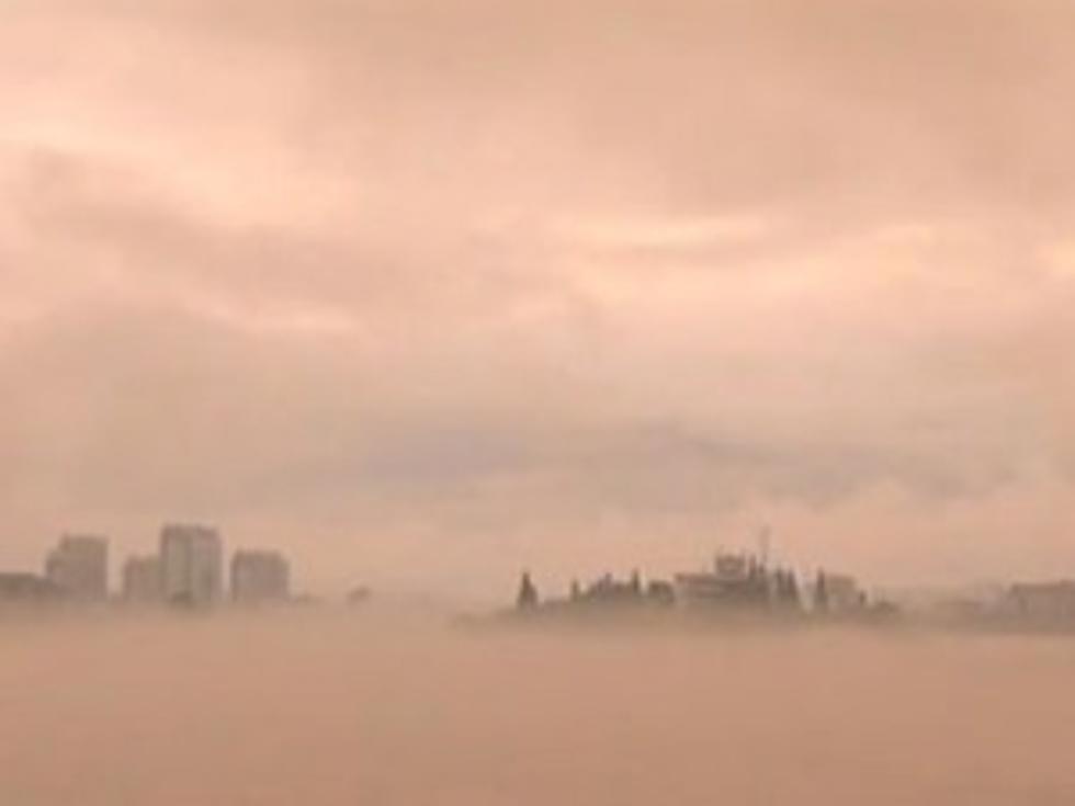 Heavy Rains in China Create a Magical Floating City in the Clouds [VIDEO]
