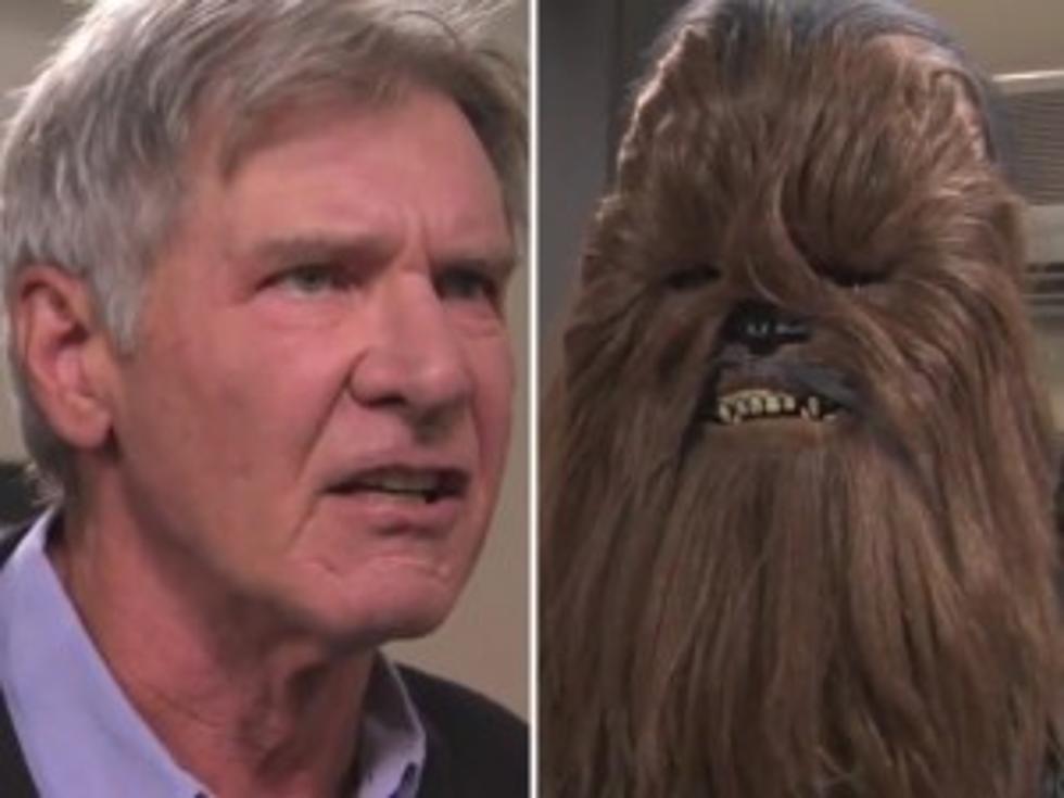 Harrison Ford and Chewbacca Settle an Old Score on &#8216;Jimmy Kimmel Live&#8217; [VIDEO]