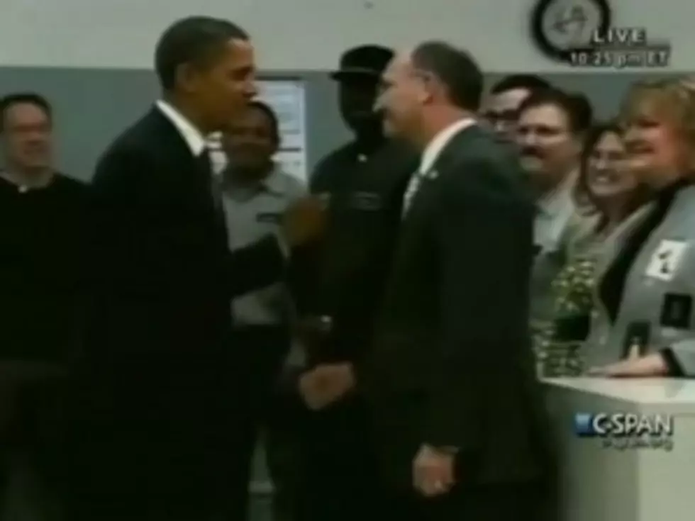 Did Barack Obama Bust Out a &#8216;Fresh Prince&#8217; Handshake? [VIDEO]