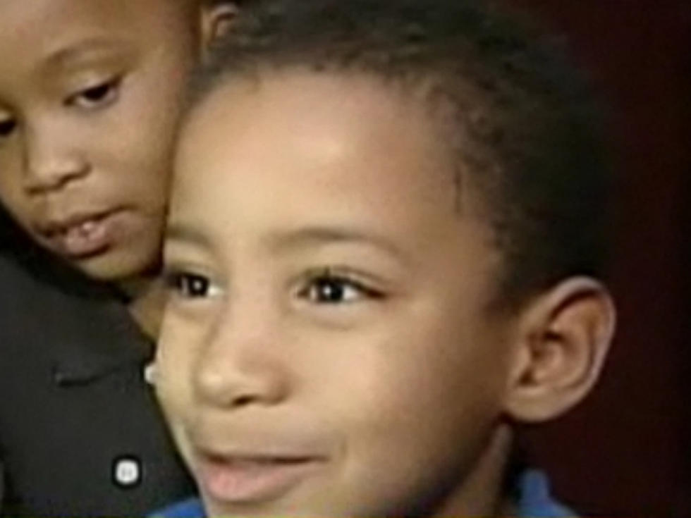 Boy Dropped From Burning Building Thanks Firefighter Who Saved His Life [VIDEO]