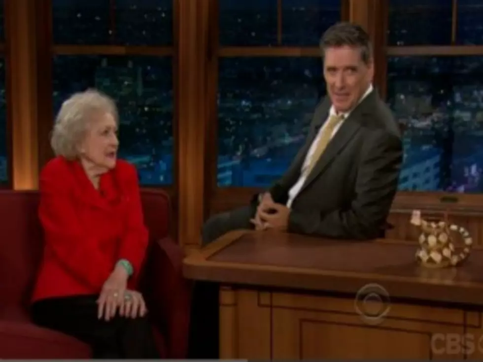 Betty White Announces Presidential Run on &#8216;The Late Late Show&#8217; [VIDEO]