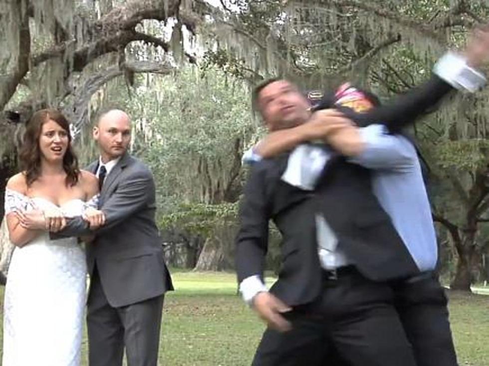 Wedding of ‘Improv Everywhere’ Founder Interrupted by Pro Wrestler [VIDEO]