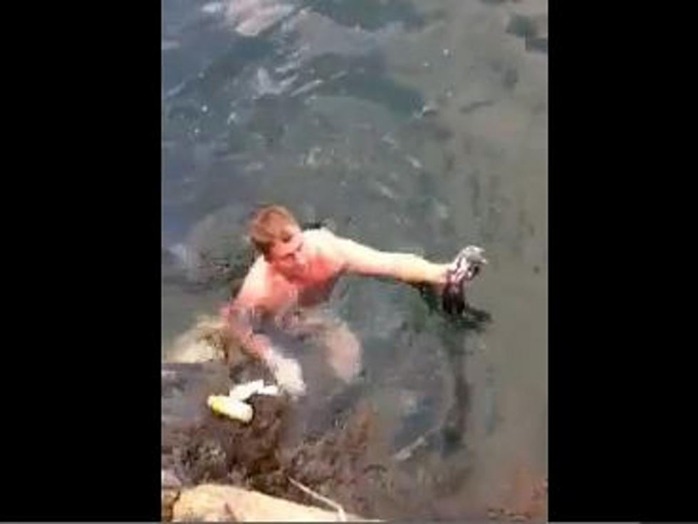 Man Saves Pigeon From Drowning [VIDEO]