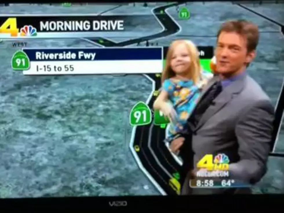 Traffic Reporter’s Adorable Daughter Interrupts Her Dad’s On-Air Segment