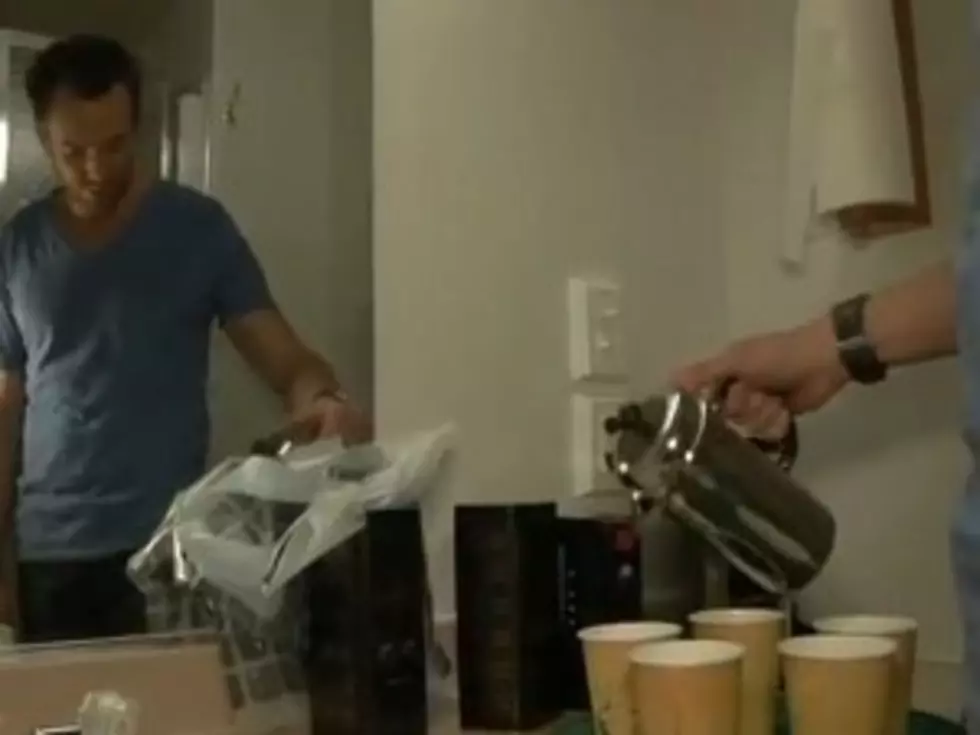 Joel McHale Sexes Up His Morning Coffee Routine [VIDEO]