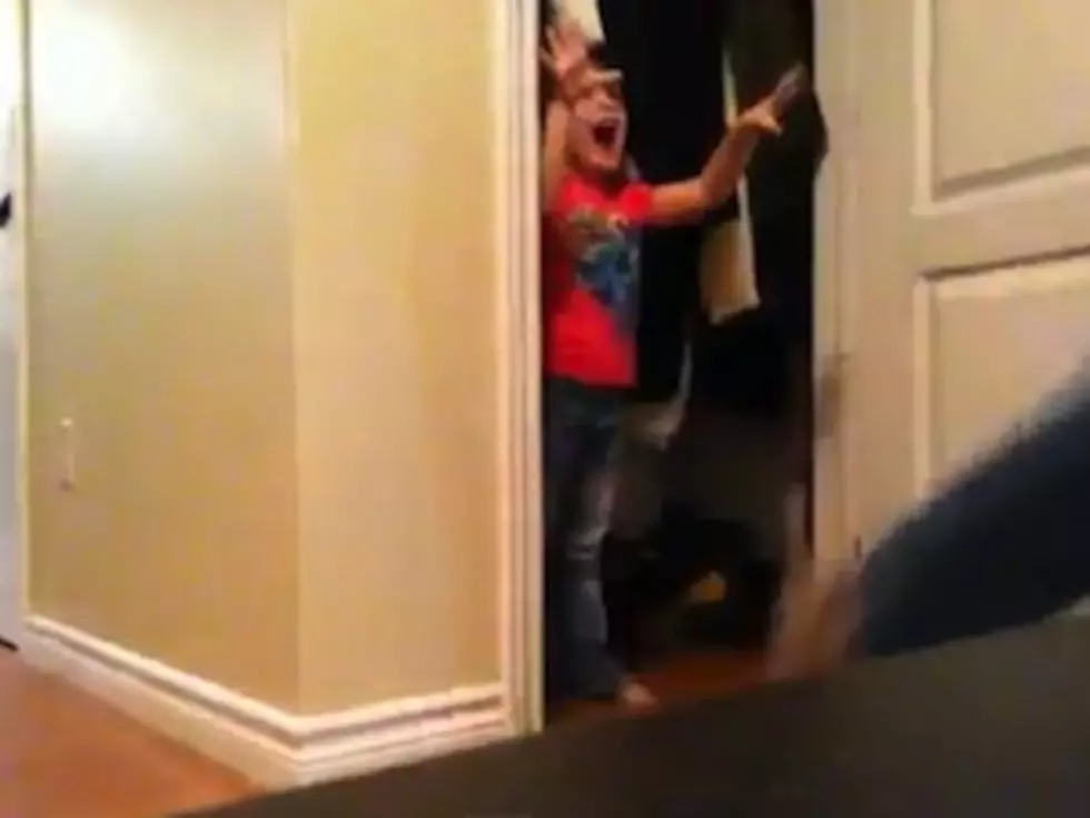Little Girl Scares Cranky Dad In Cutest Prank Ever [VIDEO]