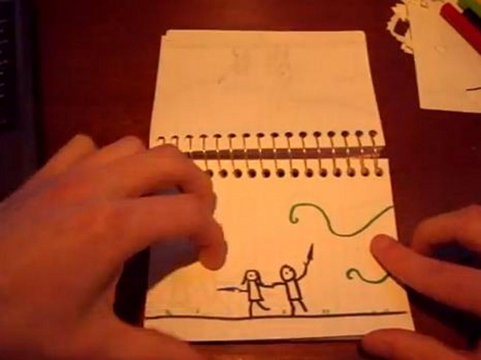 Hand-Drawn Flipbook Is a Creative Birthday Gift [VIDEO]