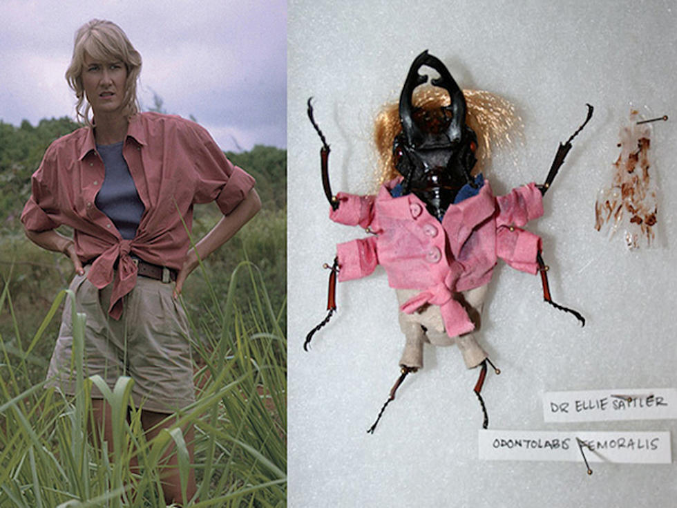 Beetles Dressed As 'Jurassic Park' Characters