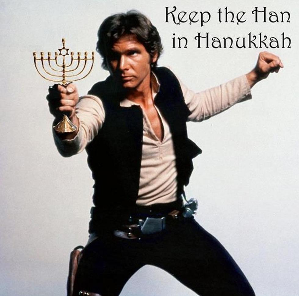 Han Solo Demands That You Keep The Han in Hanukkah [IMAGE]