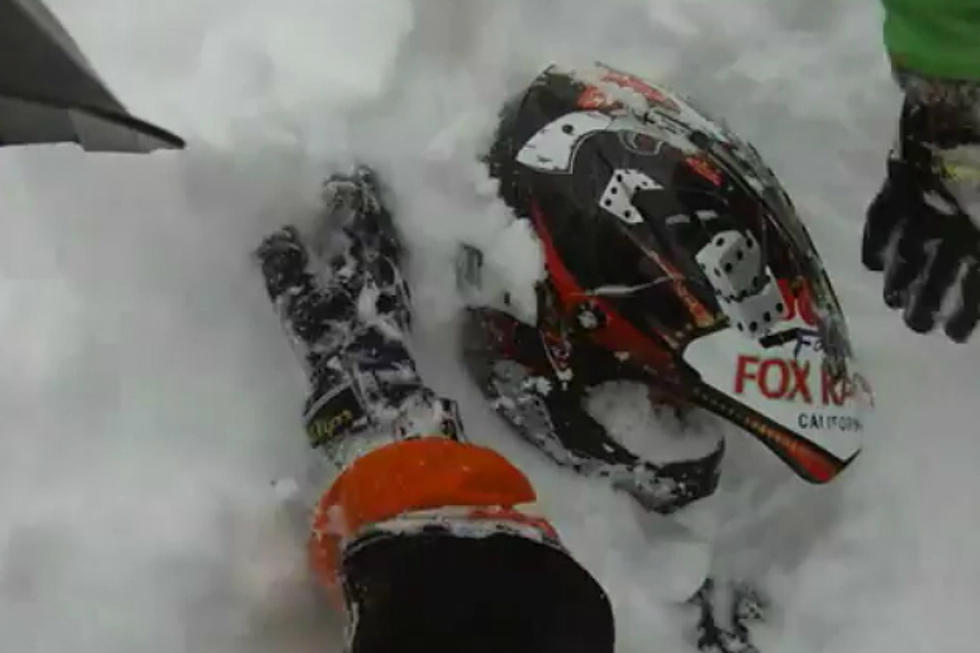 Helmet Cam Captures Dramatic Avalanche Rescue [VIDEO]