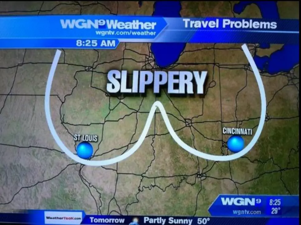Does This Weather Map Drawing Look Like Something Naughty? [IMAGE]