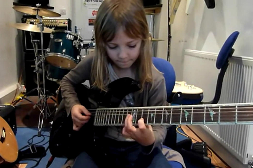 Eight-Year-Old Girl Shreds on Guitar Like a Rock God [VIDEO]