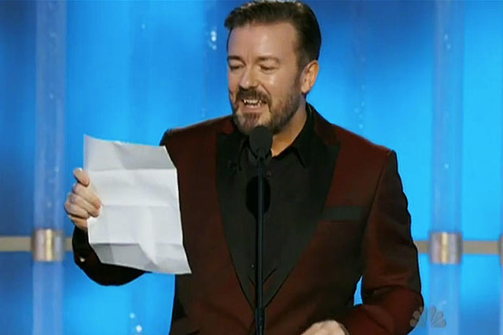 Is Ricky Gervais’ Golden Globes Speech Better Than Last Year’s? [VIDEOS]