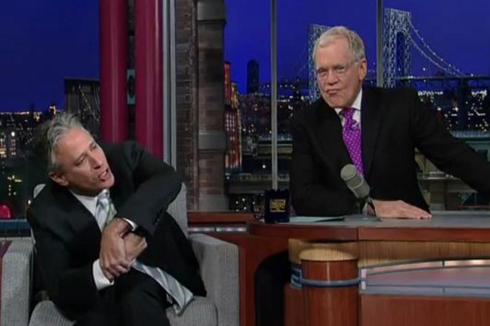 Jon Stewart Accidentally Mocks David Letterman&#8217;s Sex Scandal