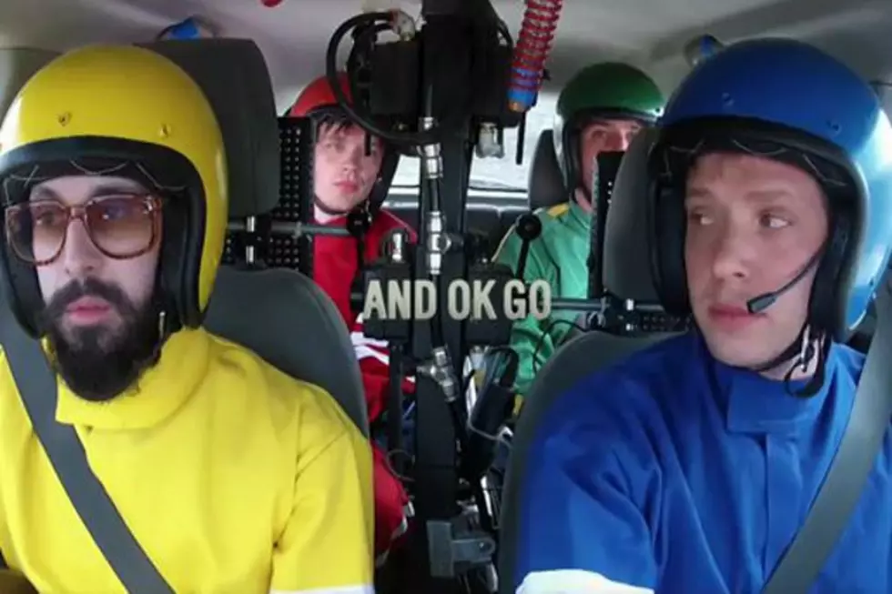 OK Go Performs Wild Stunts in Chevy Sonic&#8217;s Super Bowl 2012 Commercials [VIDEO]