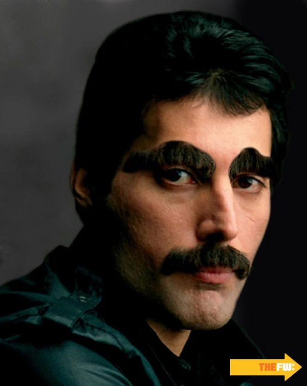 More Celebrities With Mustache Eyebrows