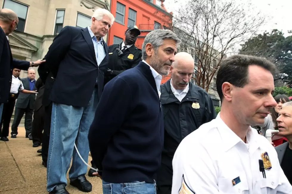 George Clooney Cuffed and Arrested While Protesting Outside Sudan&#8217;s Embassy