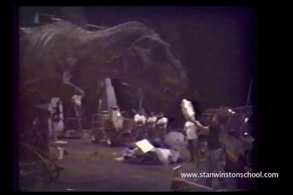 Footage of T-Rex&#8217;s Rehearsals for &#8216;Jurassic Park&#8217; Surfaces on YouTube